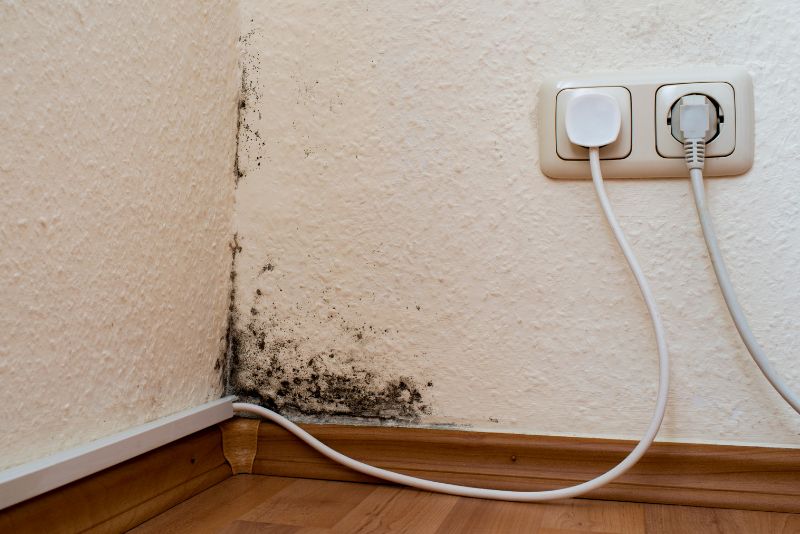 Mould inspector assessing a property in Newcastle