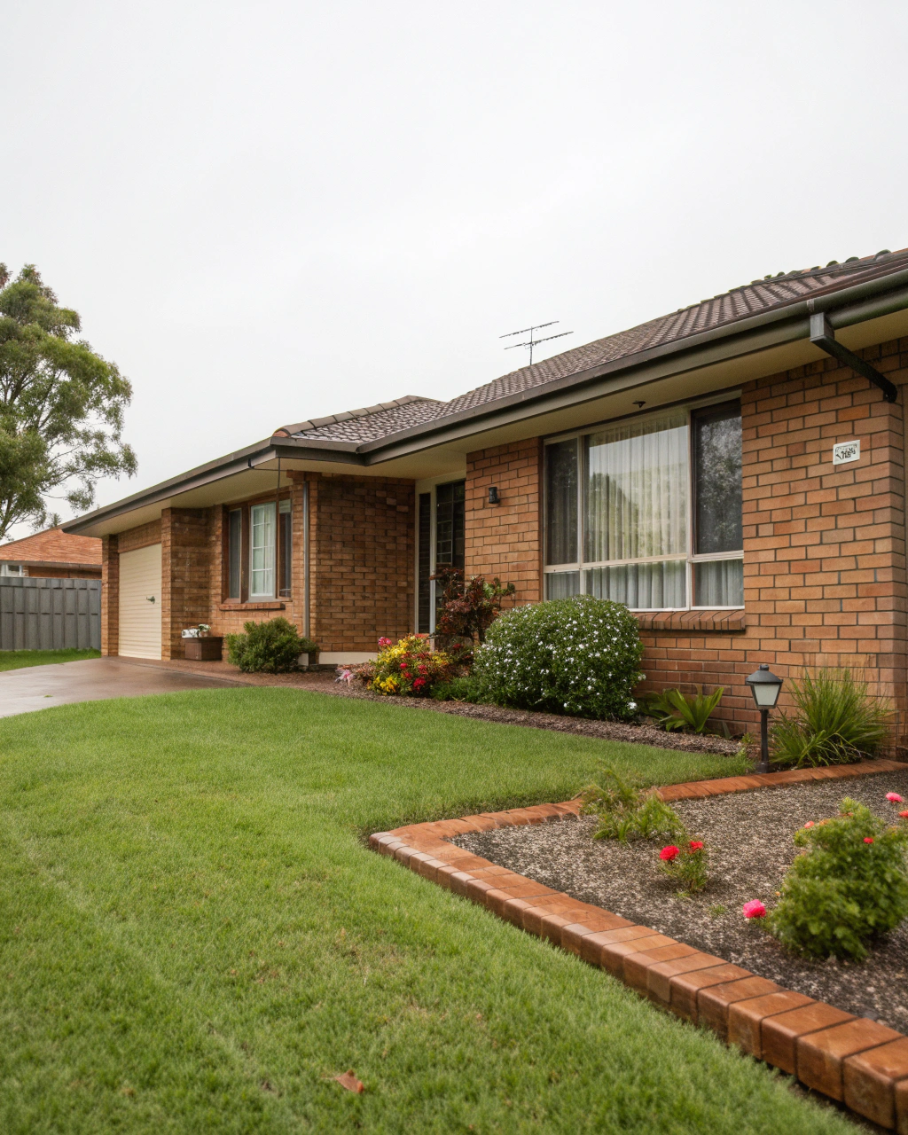 Single-storey brick veneer home in Raymond Terrace